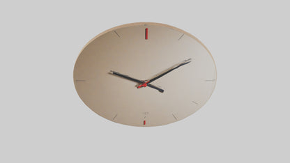 Minimal Design Wall Clock model 3D model