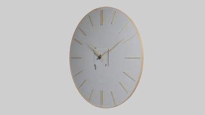 Minimal Design Wall Clock model 3D model