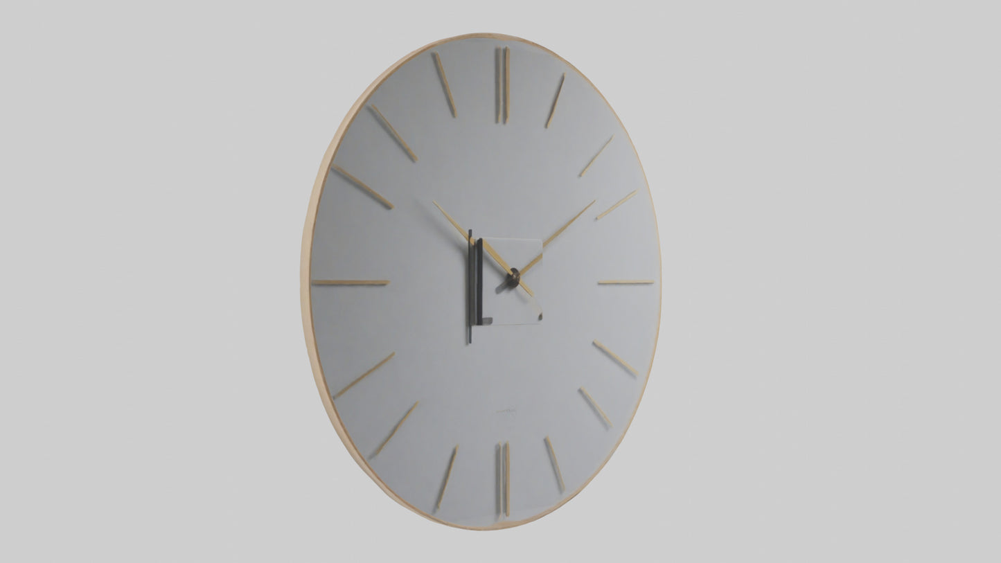 Minimal Design Wall Clock model 3D model