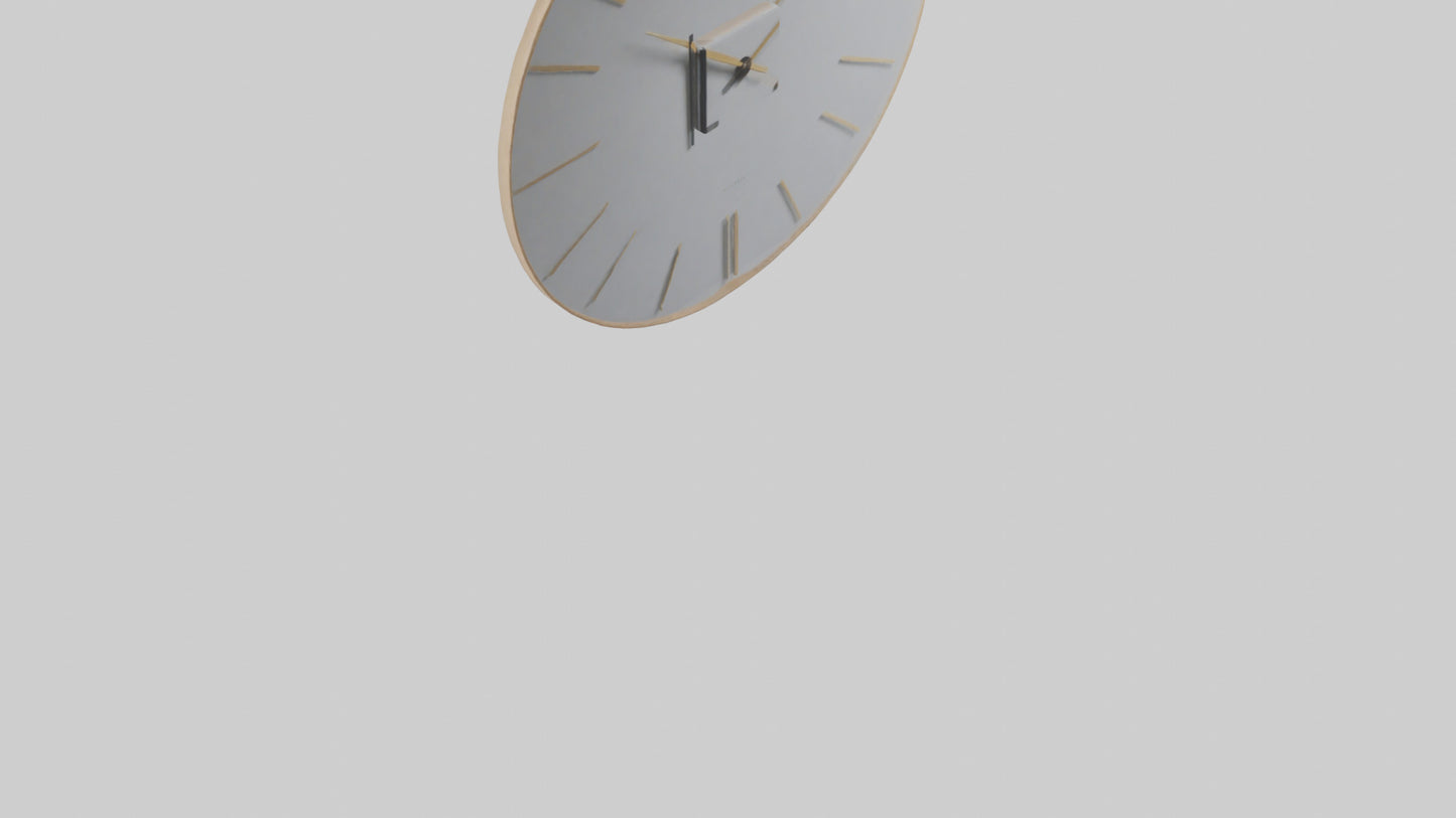 Minimal Design Wall Clock model 3D model