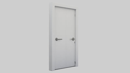 Minimalist door model 3D model