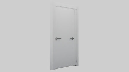 Minimalist door model 3D model
