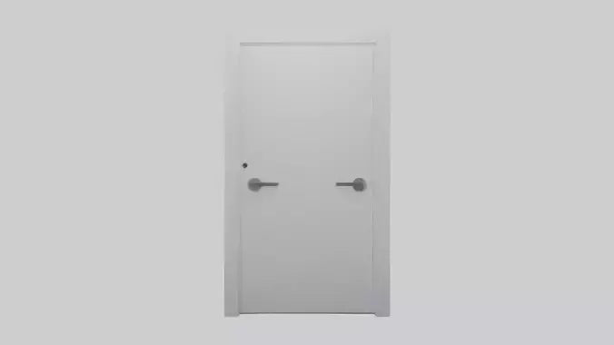 Minimalist door model 3D model