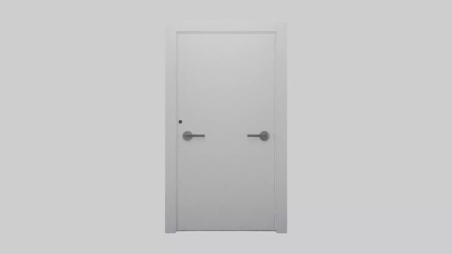 Minimalist door model 3D model