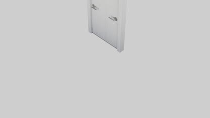Minimalist door model 3D model
