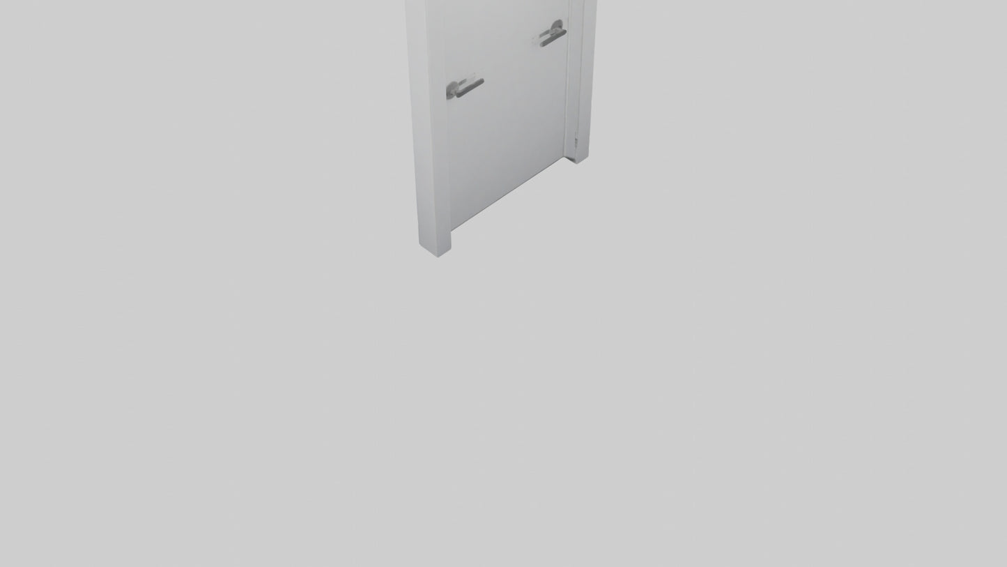 Minimalist door model 3D model