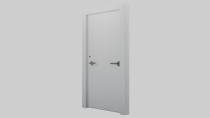 Minimalist door model 3D model