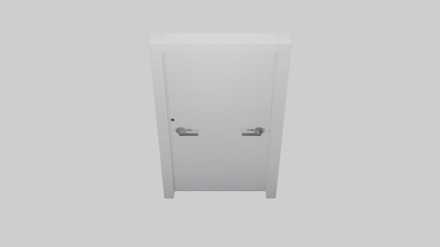 Minimalist door model 3D model