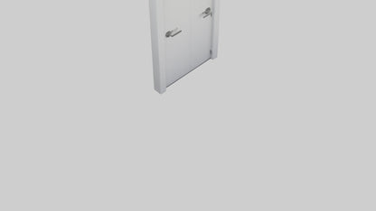 Minimalist door model 3D model