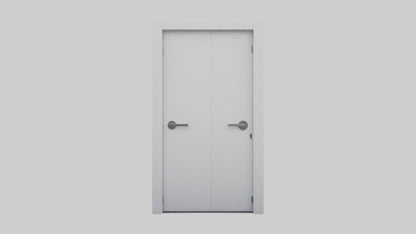 Minimalist door model 3D model