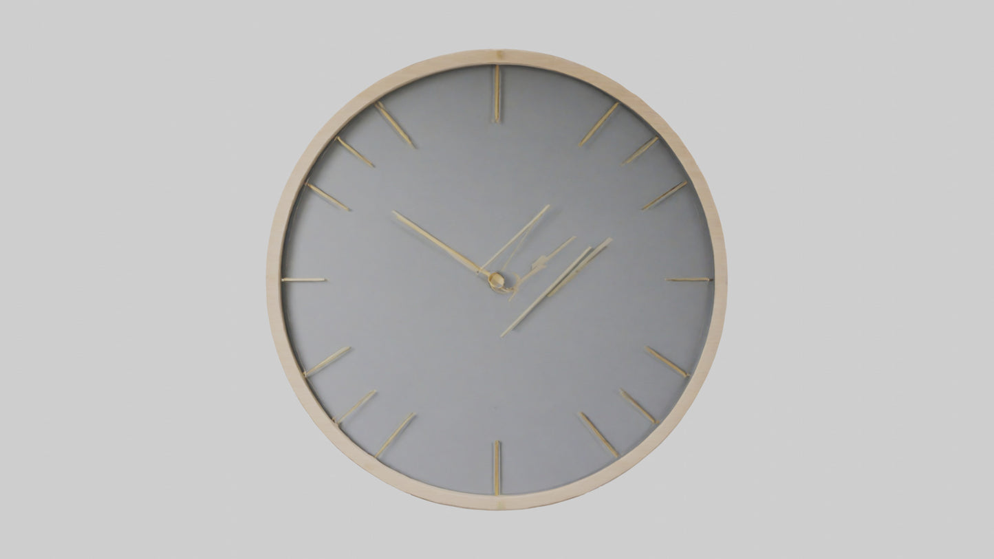 Minimalist Wall Clock model 3D model