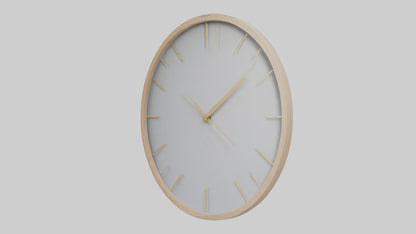 Minimalist Wall Clock model 3D model