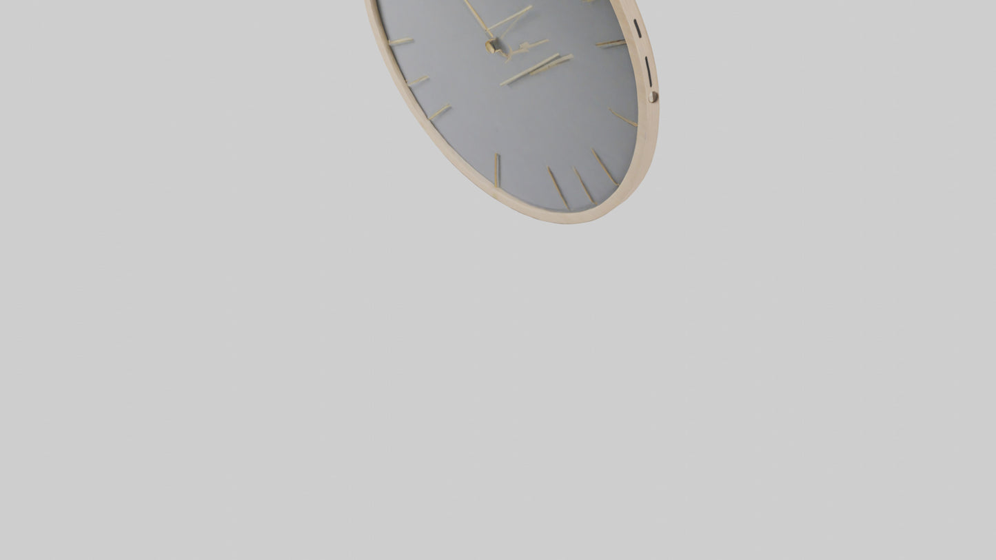 Minimalist Wall Clock model 3D model