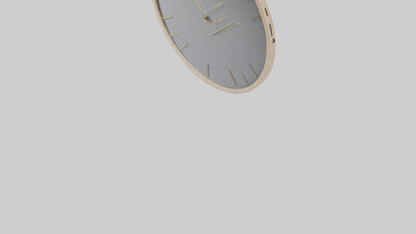 Minimalist Wall Clock model 3D model