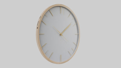 Minimalist Wall Clock model 3D model
