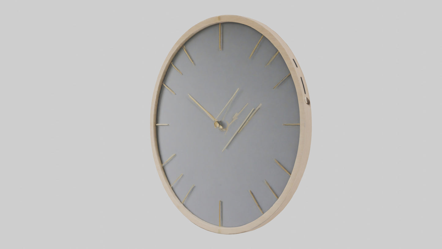 Minimalist Wall Clock model 3D model