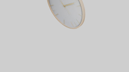 Minimalist Wall Clock model 3D model