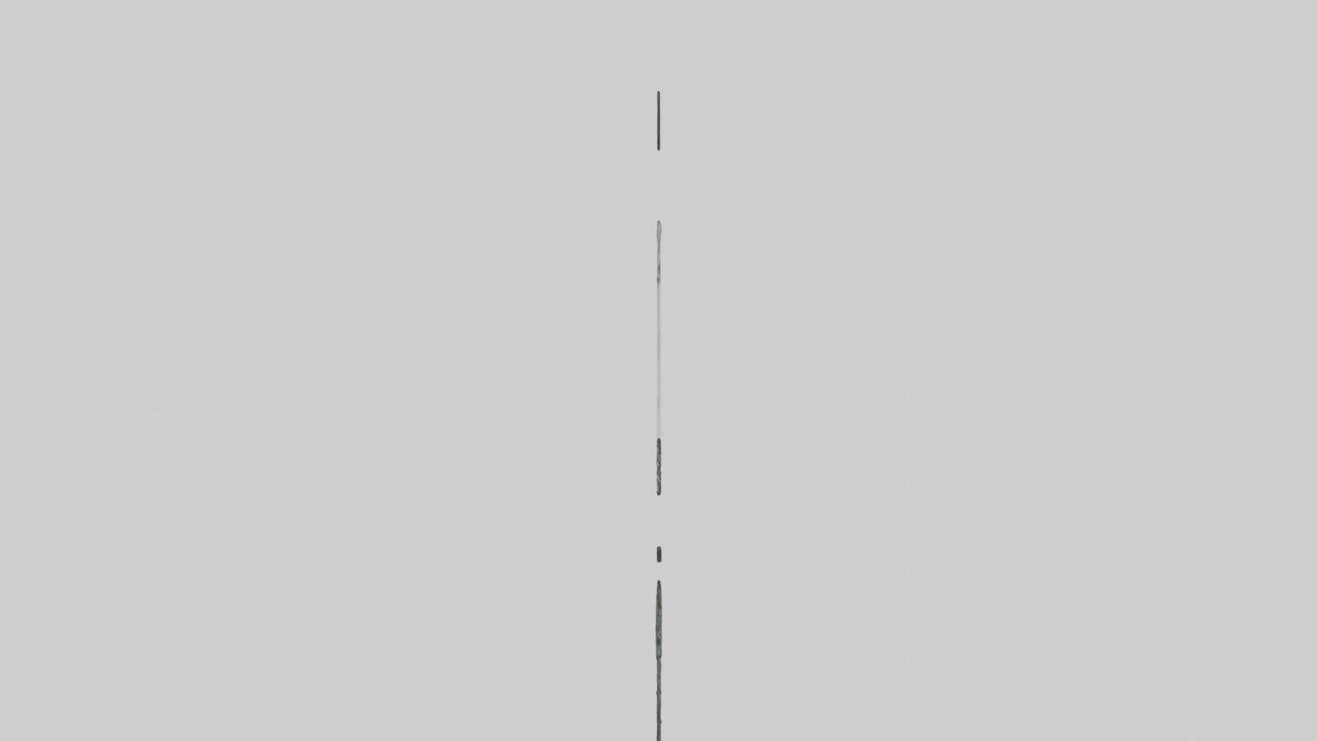 Minimalist Wall Stickers 3D model