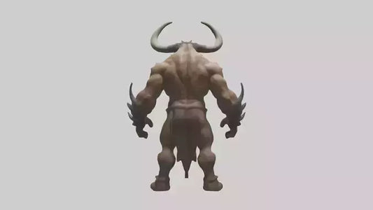 3D model Minotaur Model VR / AR / low-poly