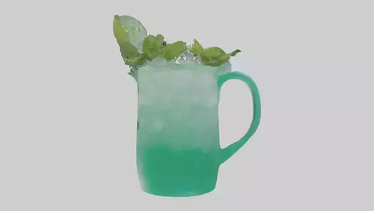 Mint iced tea model 3D model
