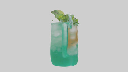 Mint iced tea model 3D model