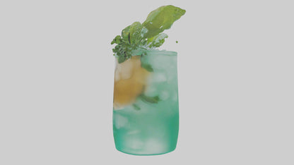 Mint iced tea model 3D model