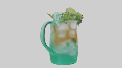 Mint iced tea model 3D model