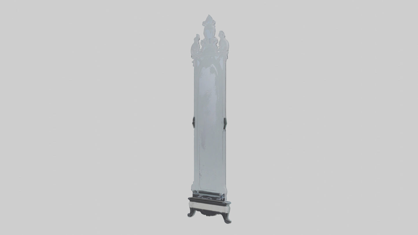 3D model Mirror stand model VR / AR / low-poly