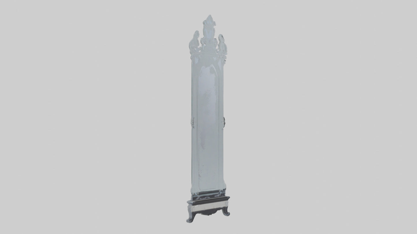 3D model Mirror stand model VR / AR / low-poly