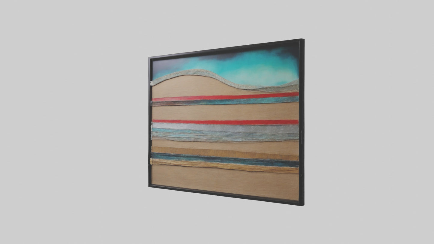 Mixedmedia Wall Art 3D model