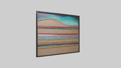 Mixedmedia Wall Art 3D model