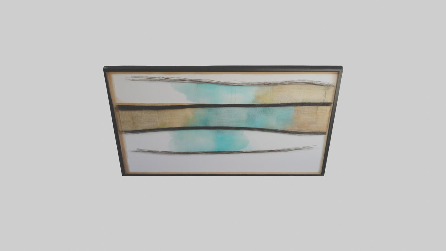 Mixedmedia Wall Art 3D model