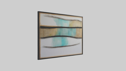 Mixedmedia Wall Art 3D model