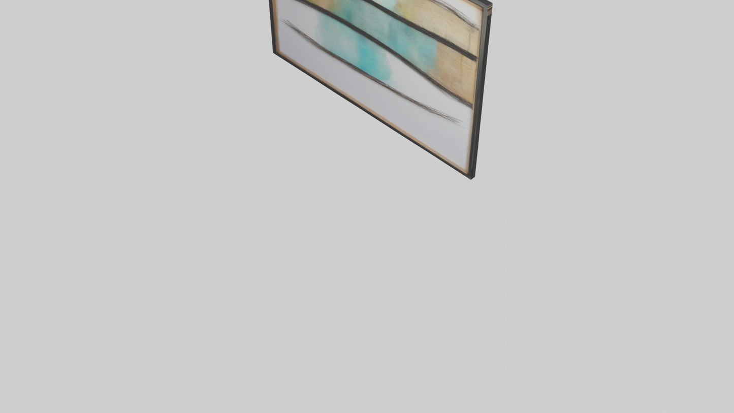 Mixedmedia Wall Art 3D model