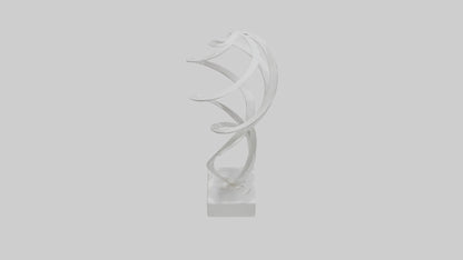 Modern art sculpture model 3D model