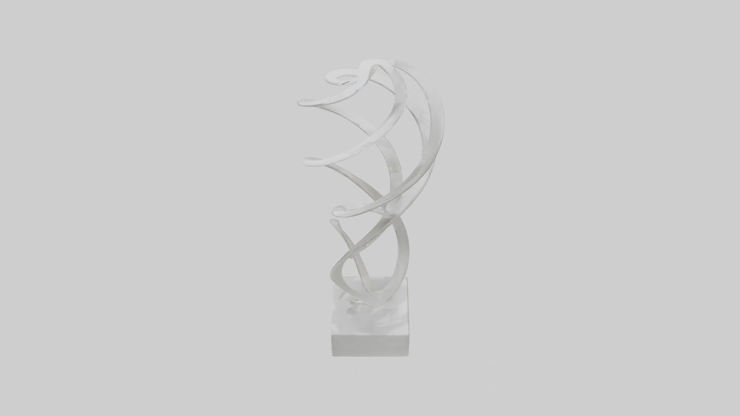 Modern art sculpture model 3D model