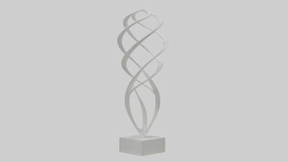 Modern art sculpture model 3D model