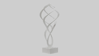 Modern art sculpture model 3D model