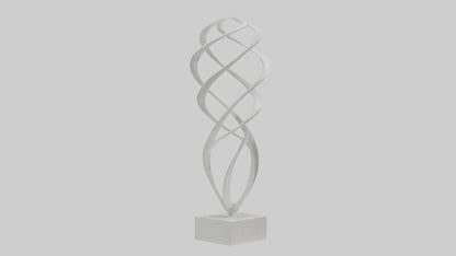 Modern art sculpture model 3D model