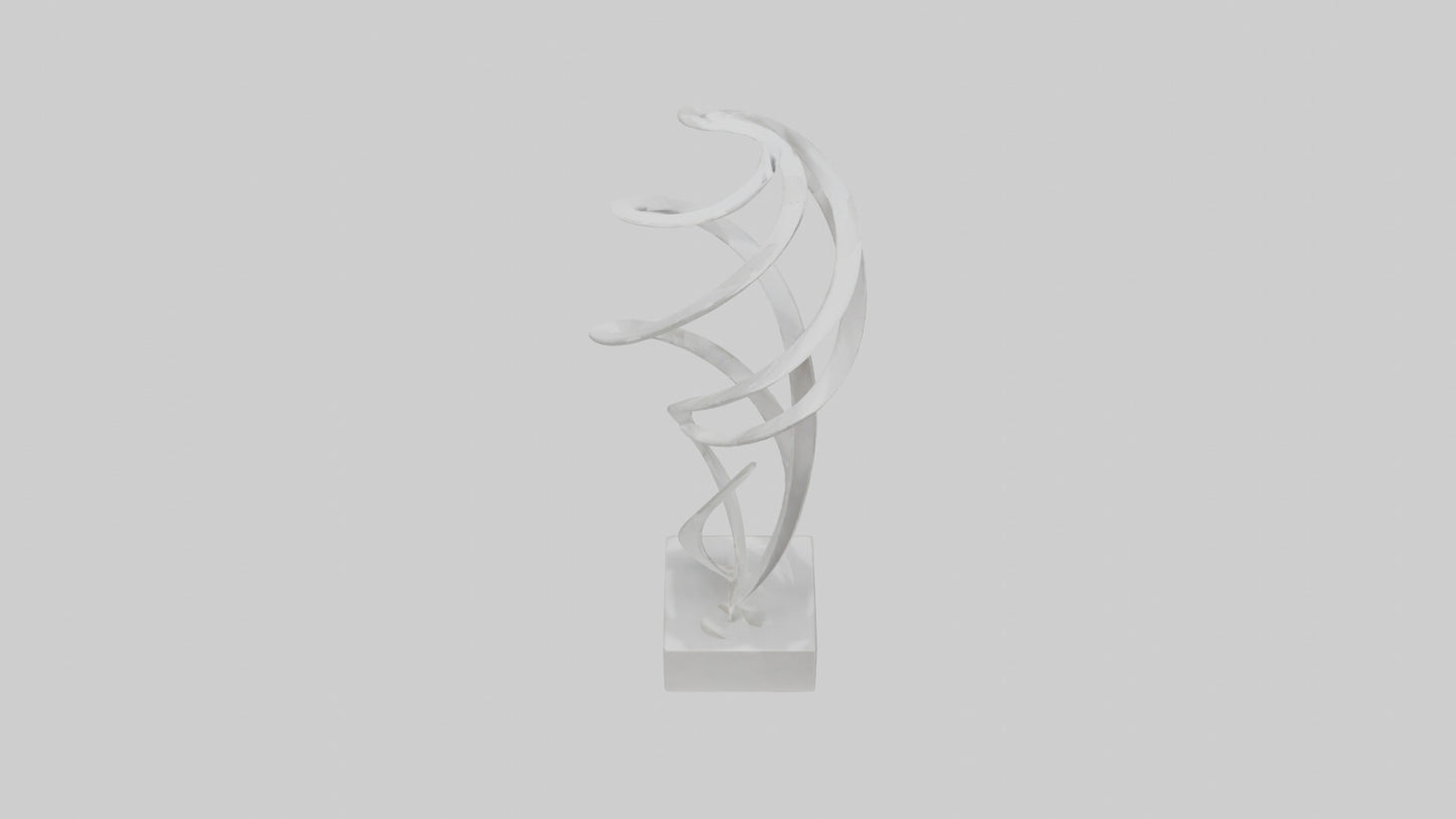 Modern art sculpture model 3D model