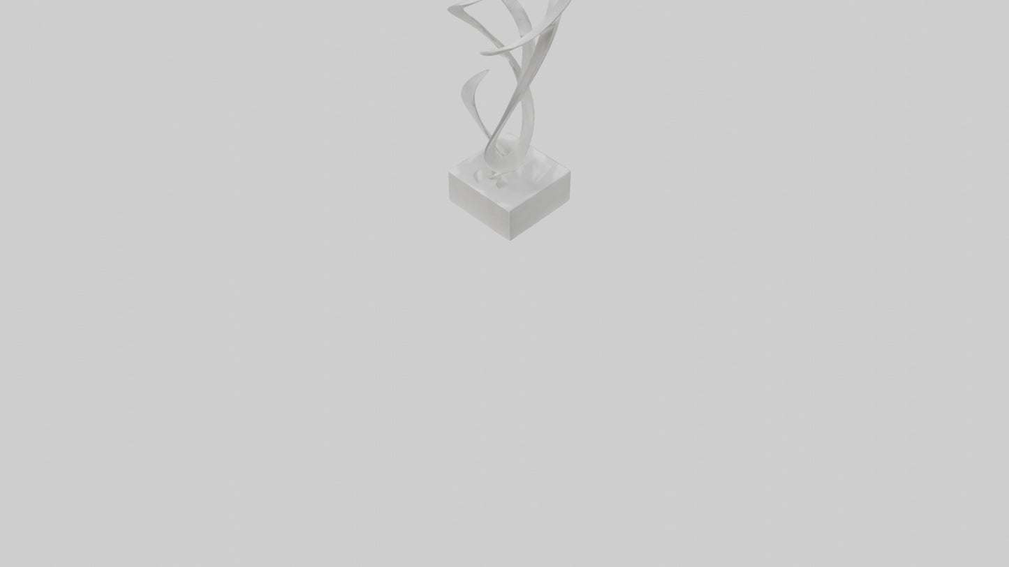 Modern art sculpture model 3D model