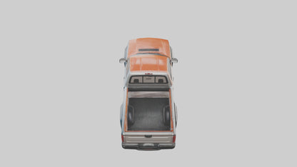 Modern Classic Pickup Truck model 3D model