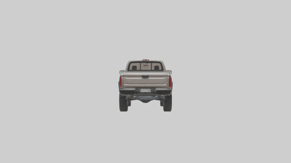 Modern Classic Pickup Truck model 3D model