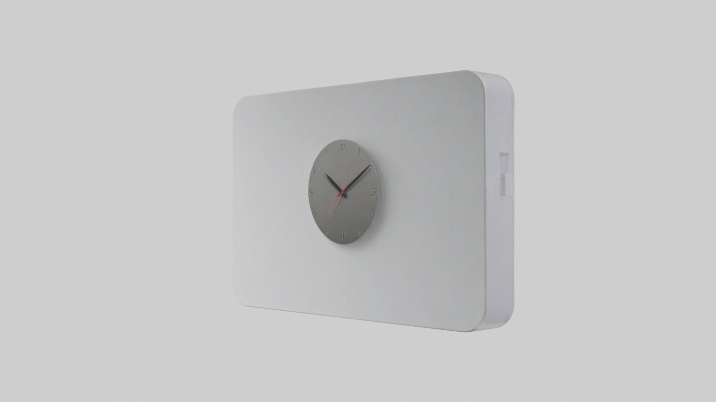 Modern Digital Design Wall Clock model 3D model