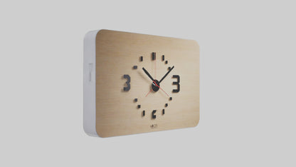 Modern Digital Design Wall Clock model 3D model