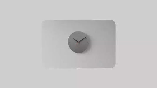 Modern Digital Design Wall Clock model 3D model