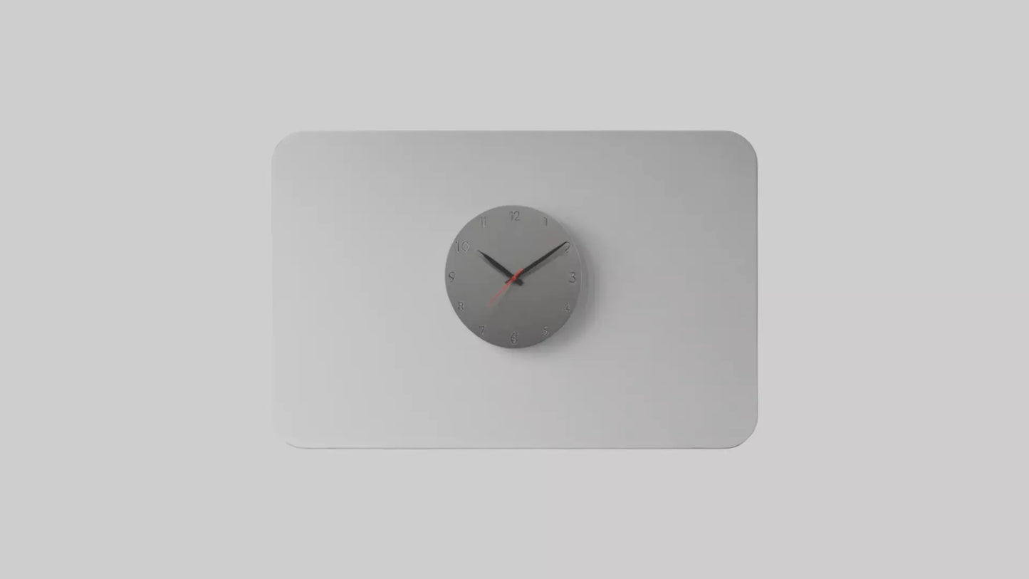 Modern Digital Design Wall Clock model 3D model