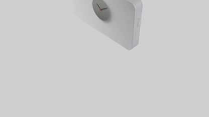 Modern Digital Design Wall Clock model 3D model