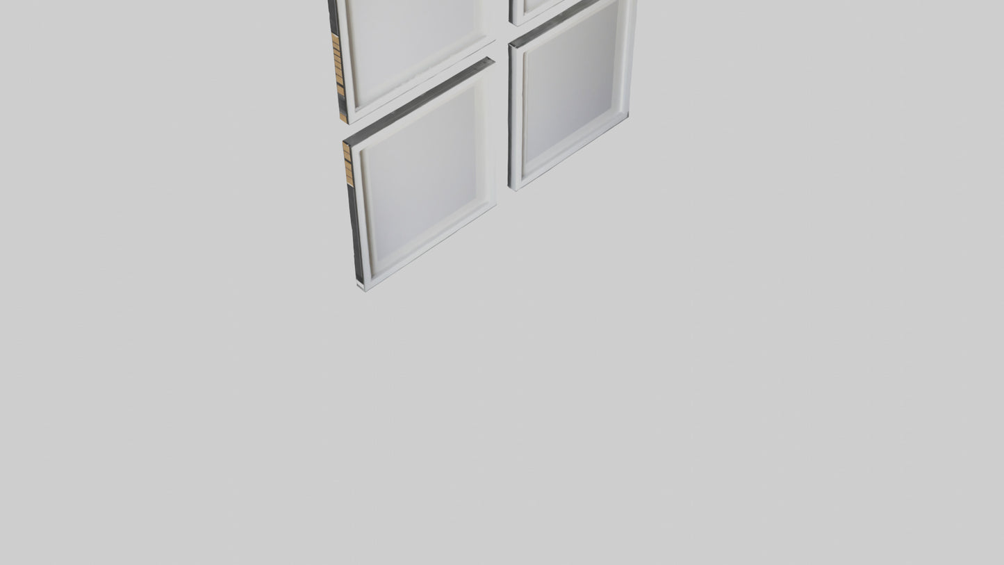 Modern Framed Wall Prints 3D model