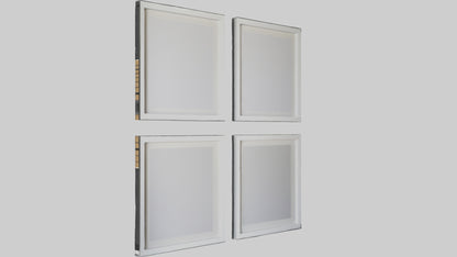 Modern Framed Wall Prints 3D model